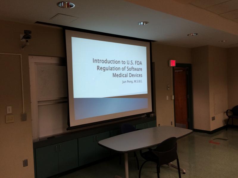 presentation title FDA regulation on software medical devices